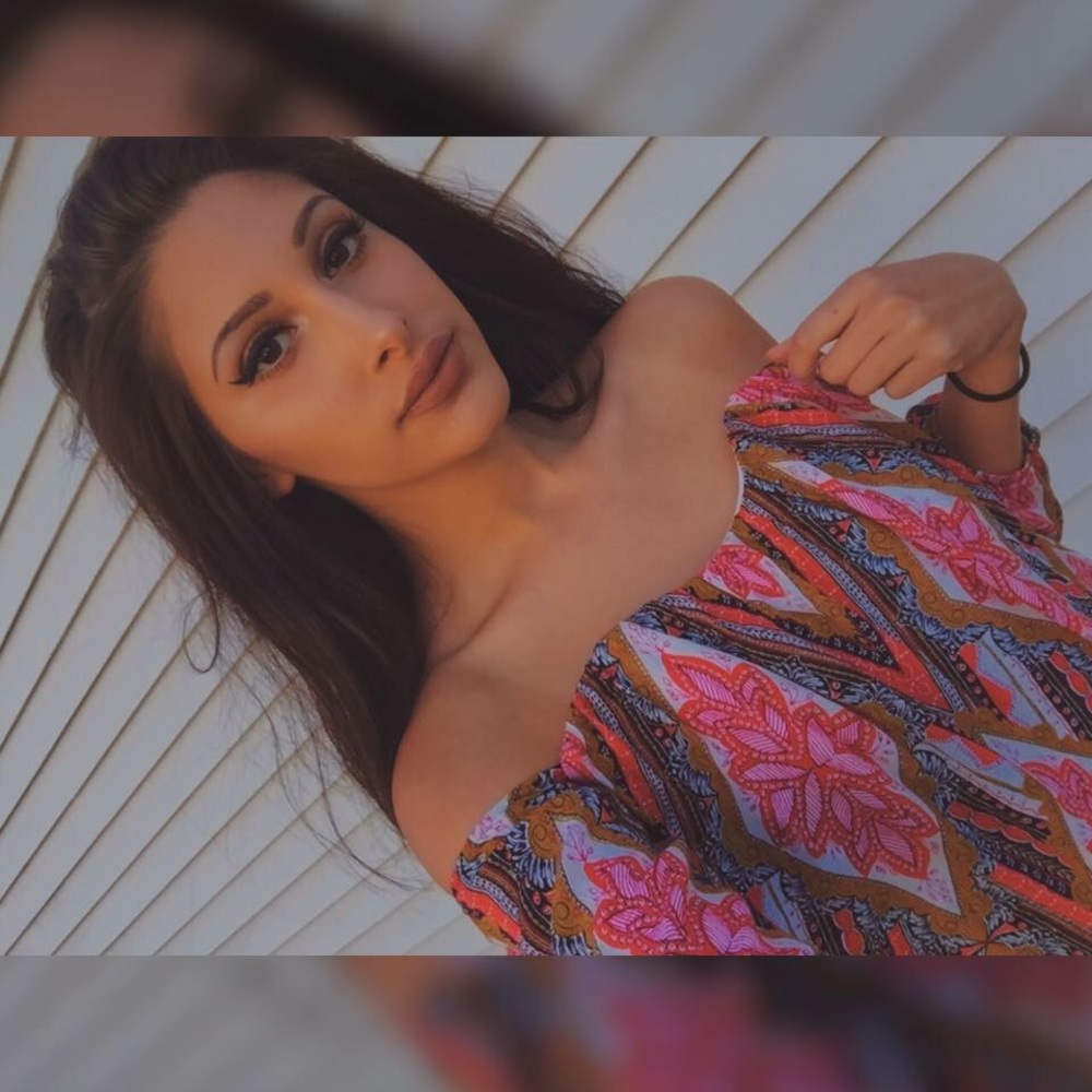 Off the shoulder crop top